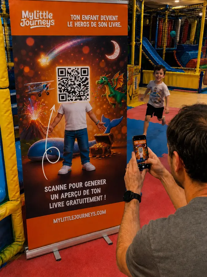 Animation MyLittleJourneys en aire de jeux pour enfants